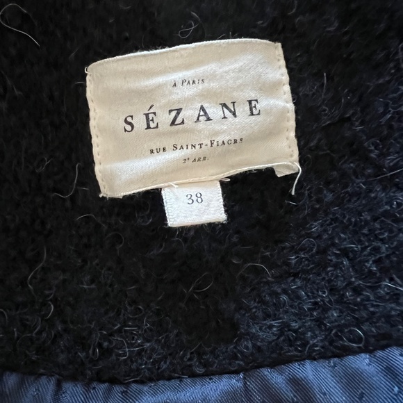 Sezanne Leo Coat - BLACK - Picture 12 of 12